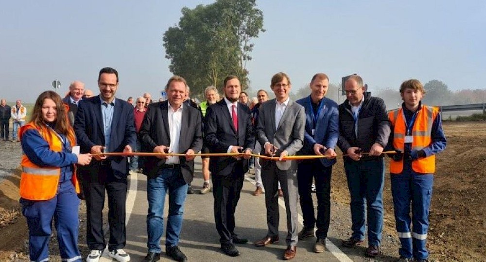 Feierliche Radweger&ouml;ffnung am 08. Oktober 2021