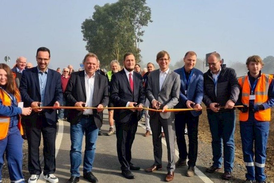 Feierliche Radweger&ouml;ffnung am 08. Oktober 2021