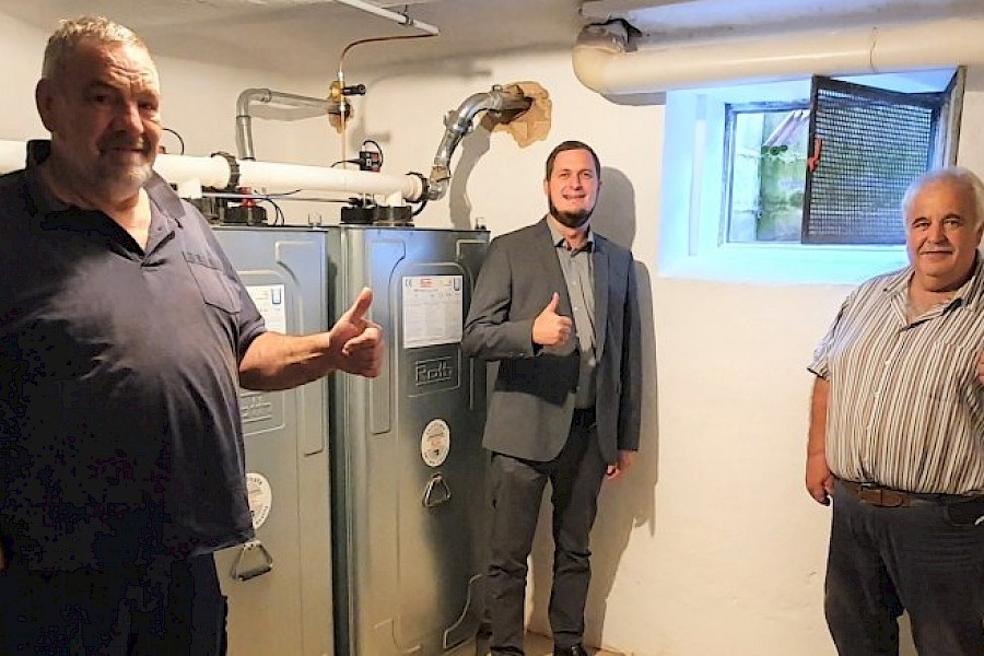 Neue Heizung f&uuml;r das DGH Elnrode