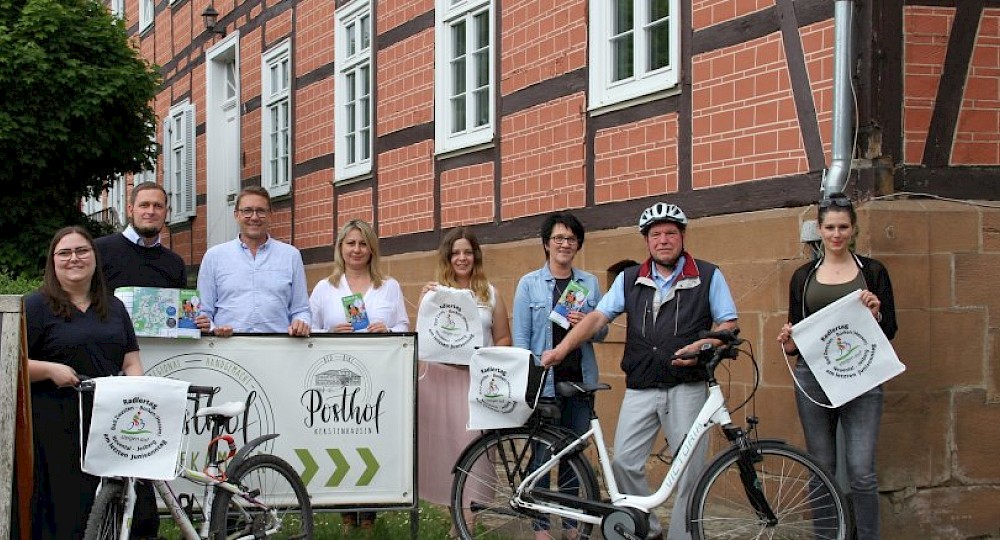 Radlertag am 26. Juni 2022 in Borken, Bad Zwesten, Jesberg und Neuental