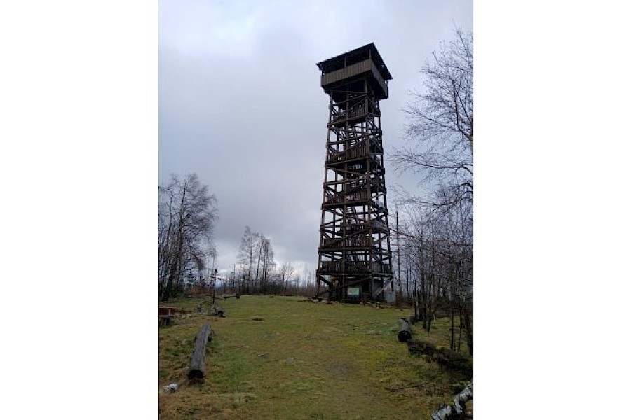 Wichtige Information f&uuml;r Wanderfreunde: Kellerwaldturm vor&uuml;bergehend gesperrt