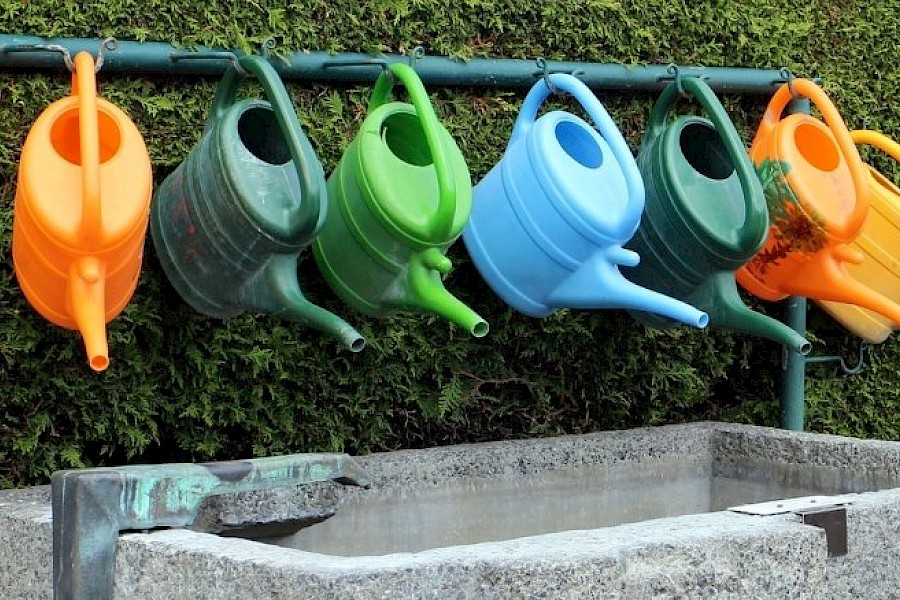 Wasser auf den Friedenh&ouml;fen ist wieder angestellt