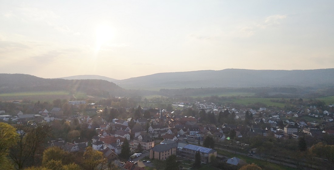 Ausblick auf Jesberg