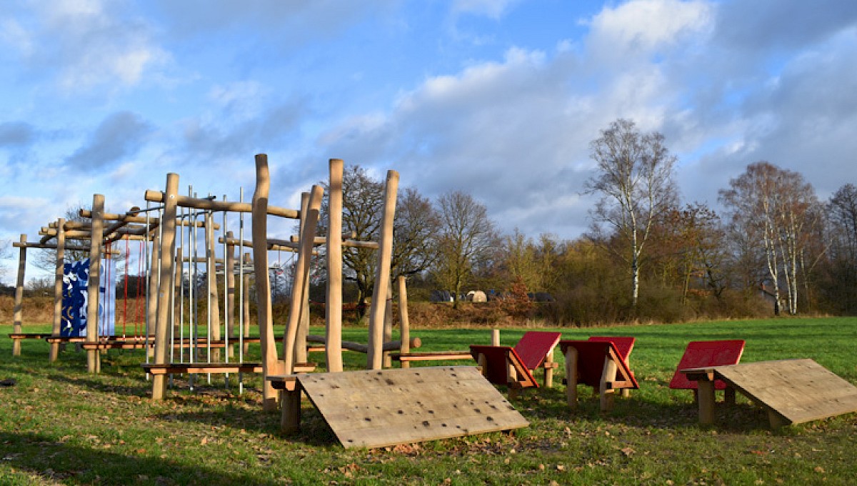Ninja Warrior Parcour im Freizeitzentrum